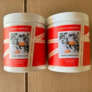 Josie Maran Whipped Agran Oil Body Butter Ultra Hydrating Baked Lemon Bliss